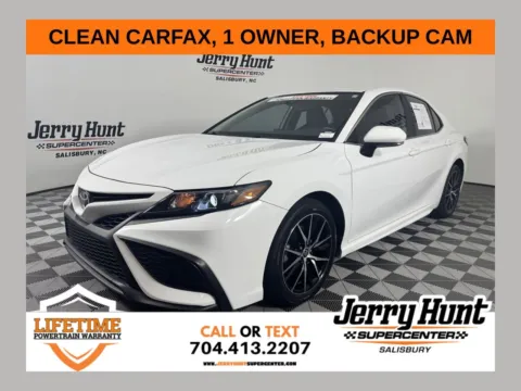 White 2022 Toyota Camry SE for sale in Salisbury, NC