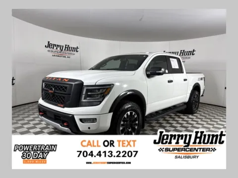 White 2020 Nissan Titan PRO-4X for sale in Salisbury, NC