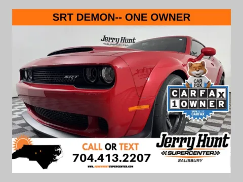 Red 2018 Dodge Challenger SRT DEMON for sale in Salisbury, NC