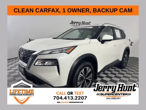 White 2023 Nissan Rogue SV for sale in Salisbury, NC