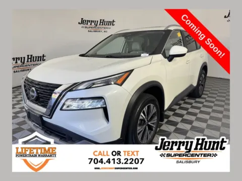 White 2023 Nissan Rogue SV for sale in Salisbury, NC