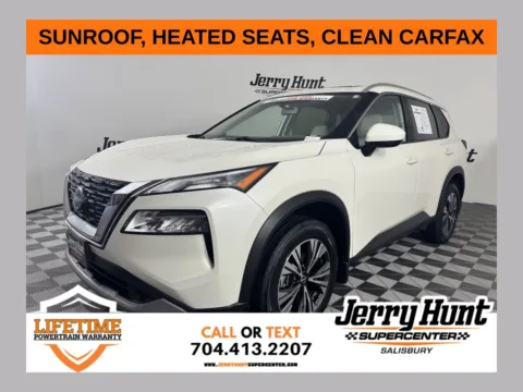 White 2023 Nissan Rogue SV for sale in Salisbury, NC