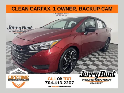 Red 2025 Nissan Versa 1.6 SR for sale in Salisbury, NC