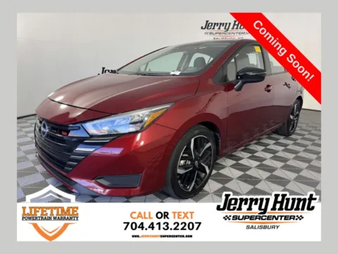 Red 2025 Nissan Versa 1.6 SR for sale in Salisbury, NC