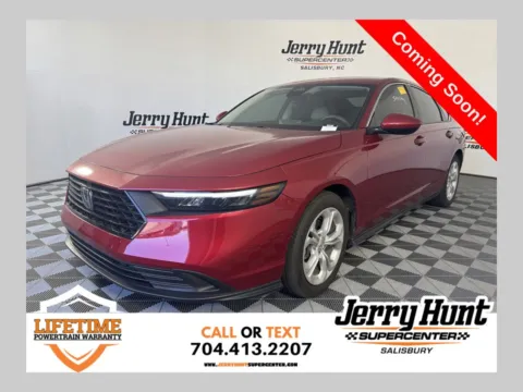 Red 2025 Honda Accord LX for sale in Salisbury, NC