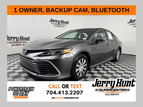 Gray 2022 Toyota Camry Hybrid LE for sale in Salisbury, NC