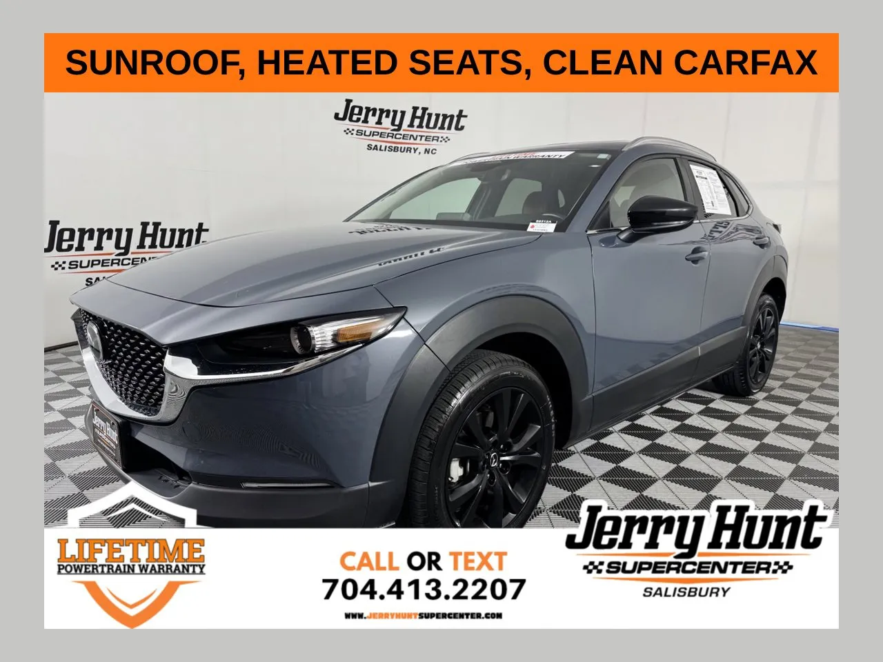Gray 2025 Mazda CX-30 2.5 S Carbon Edition for sale in Salisbury, NC