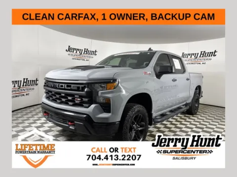 Gray 2025 Chevrolet Silverado 1500 Custom Trail Boss for sale in Salisbury, NC