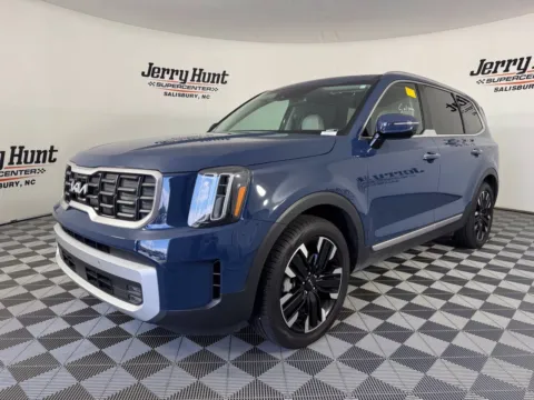 Blue 2024 Kia Telluride SX for sale in Salisbury, NC