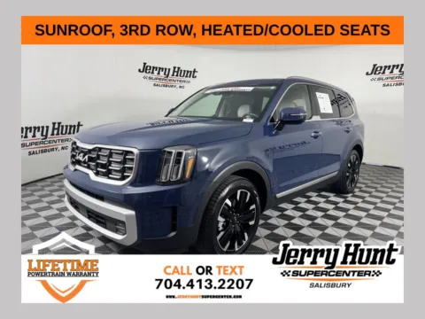 Blue 2024 Kia Telluride SX for sale in Salisbury, NC