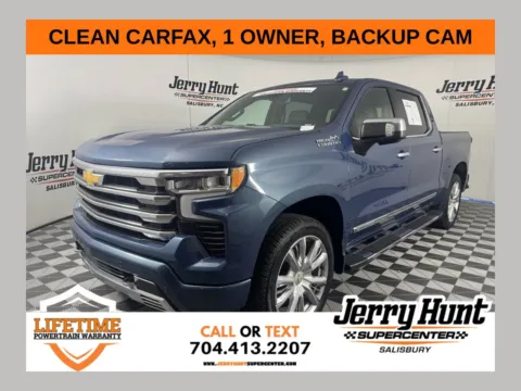 Blue 2024 Chevrolet Silverado 1500 High Country for sale in Salisbury, NC