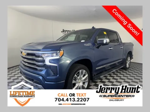 Blue 2024 Chevrolet Silverado 1500 High Country for sale in Salisbury, NC