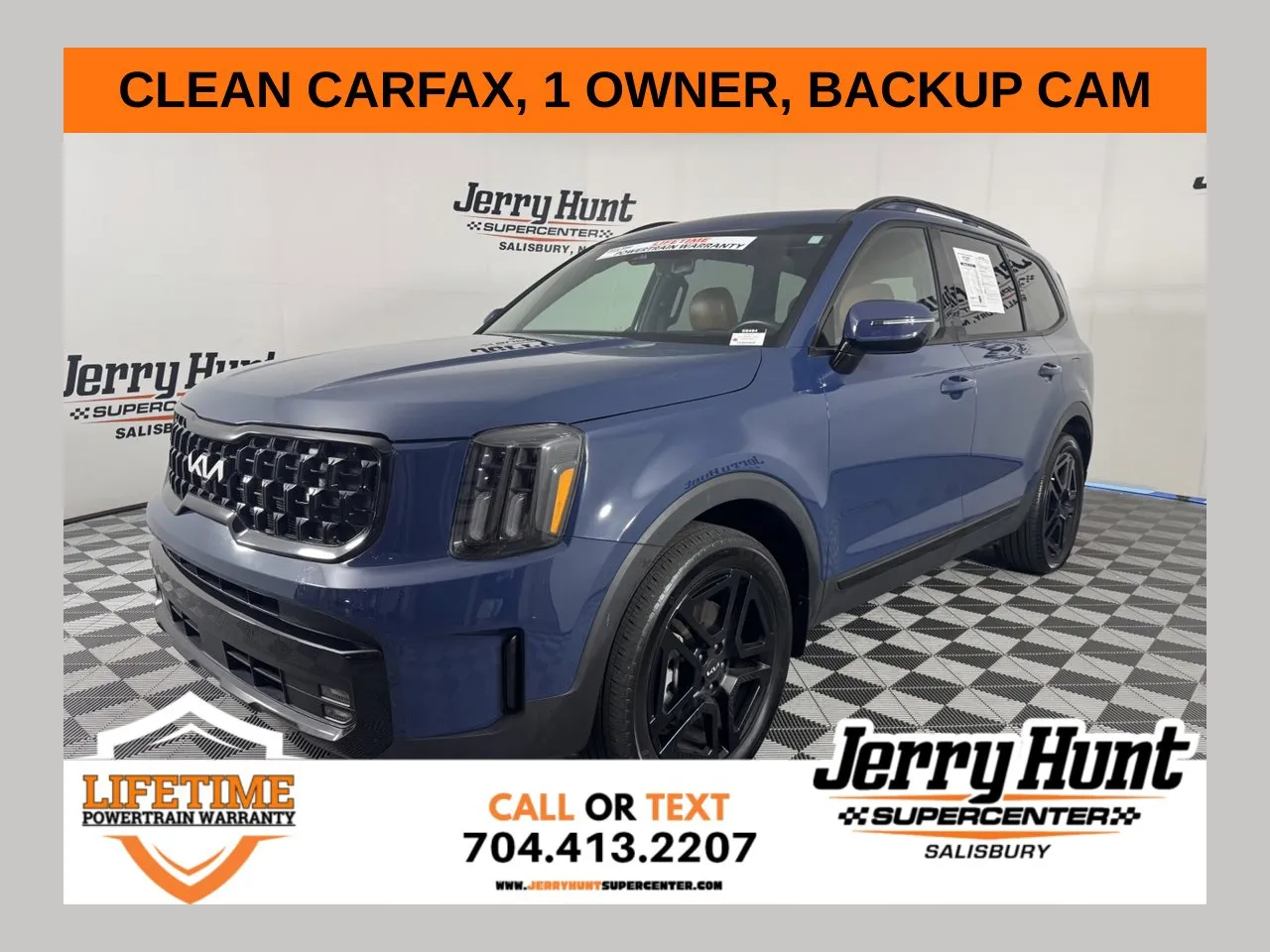 Blue 2024 Kia Telluride SX-Prestige X-Line for sale in Salisbury, NC