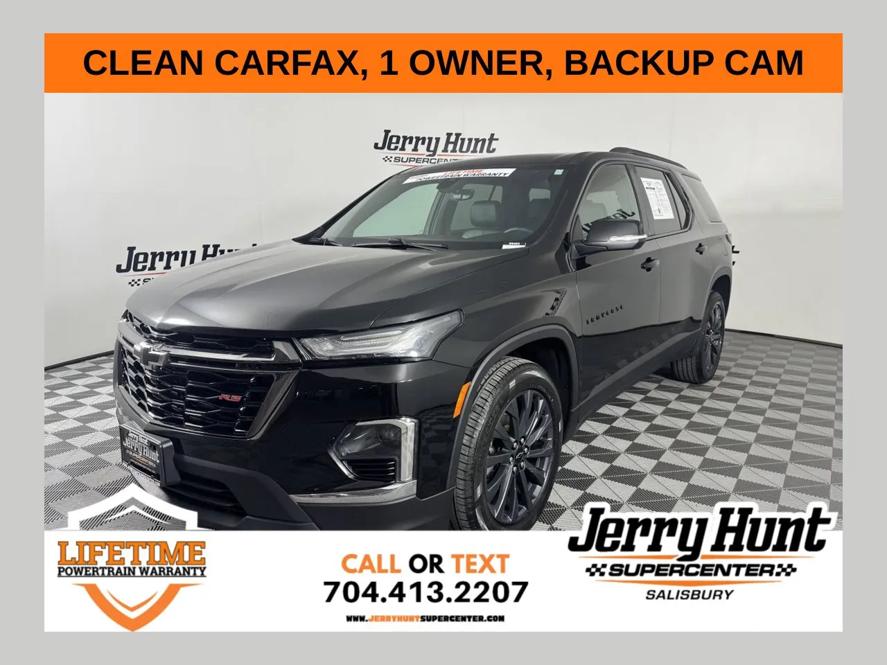 Black 2023 Chevrolet Traverse RS for sale in Salisbury, NC