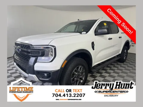 White 2025 Ford Ranger XLT for sale in Salisbury, NC