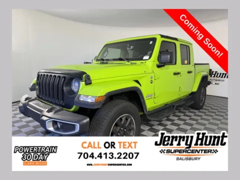 Green 2021 Jeep Gladiator Overland for sale in Salisbury, NC