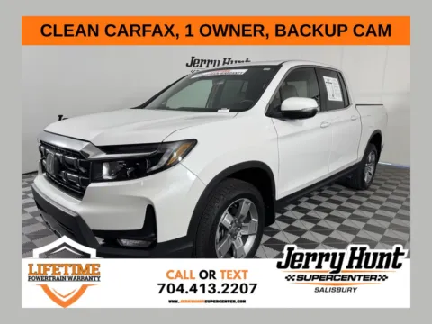White 2025 Honda Ridgeline RTL for sale in Salisbury, NC