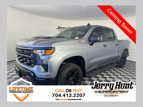 Gray 2024 Chevrolet Silverado 1500 Custom Trail Boss for sale in Salisbury, NC