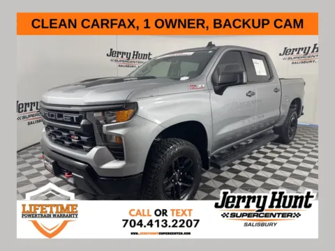 Gray 2024 Chevrolet Silverado 1500 Custom Trail Boss for sale in Salisbury, NC