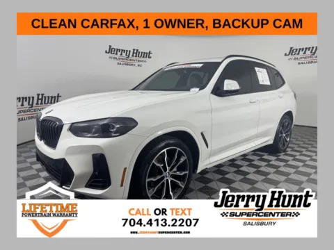 White 2024 BMW X3 sDrive30i for sale in Salisbury, NC