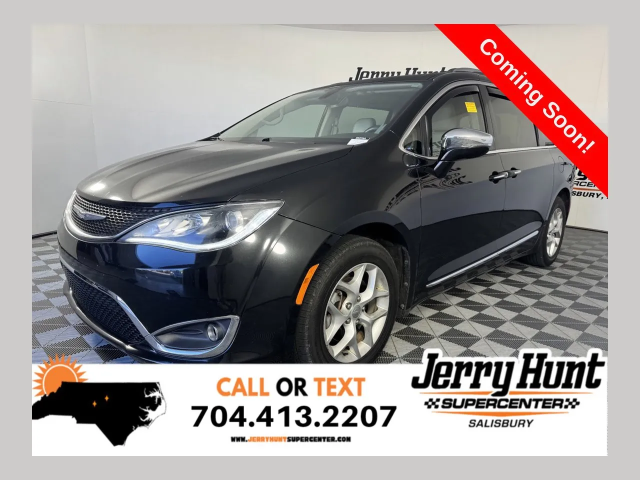 Black 2020 Chrysler Pacifica Limited for sale in Salisbury, NC