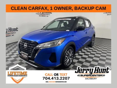 Blue 2024 Nissan Kicks SV for sale in Salisbury, NC