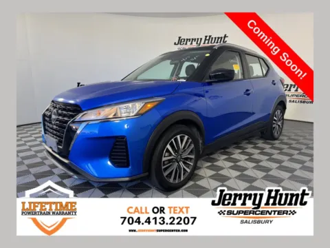 Blue 2024 Nissan Kicks SV for sale in Salisbury, NC