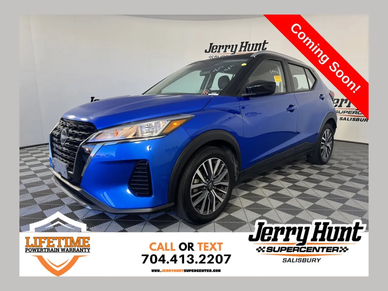 Blue 2024 Nissan Kicks SV for sale in Salisbury, NC
