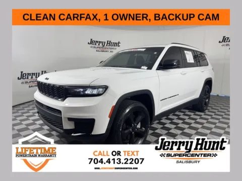 White 2023 Jeep Grand Cherokee L Altitude for sale in Salisbury, NC