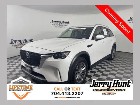 White 2024 Mazda CX-90 3.3 Turbo Preferred Plus for sale in Salisbury, NC
