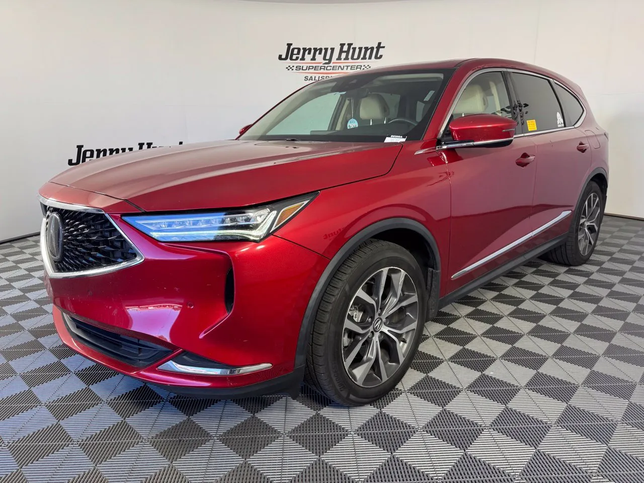 Red 2022 Acura MDX Technology for sale in Salisbury, NC