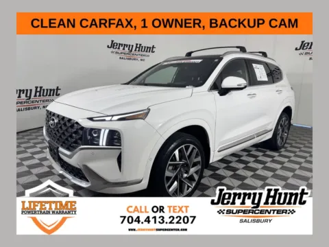 White 2023 Hyundai Santa Fe Calligraphy for sale in Salisbury, NC