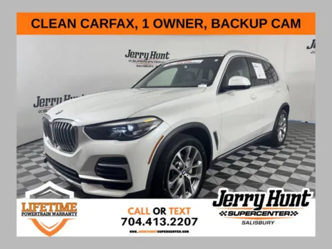 White 2022 BMW X5 xDrive40i for sale in Salisbury, NC