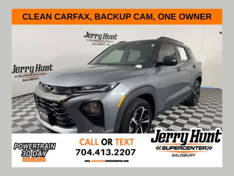 Gray 2021 Chevrolet TrailBlazer RS for sale in Salisbury, NC