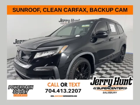 Black 2022 Honda Pilot Black Edition for sale in Salisbury, NC
