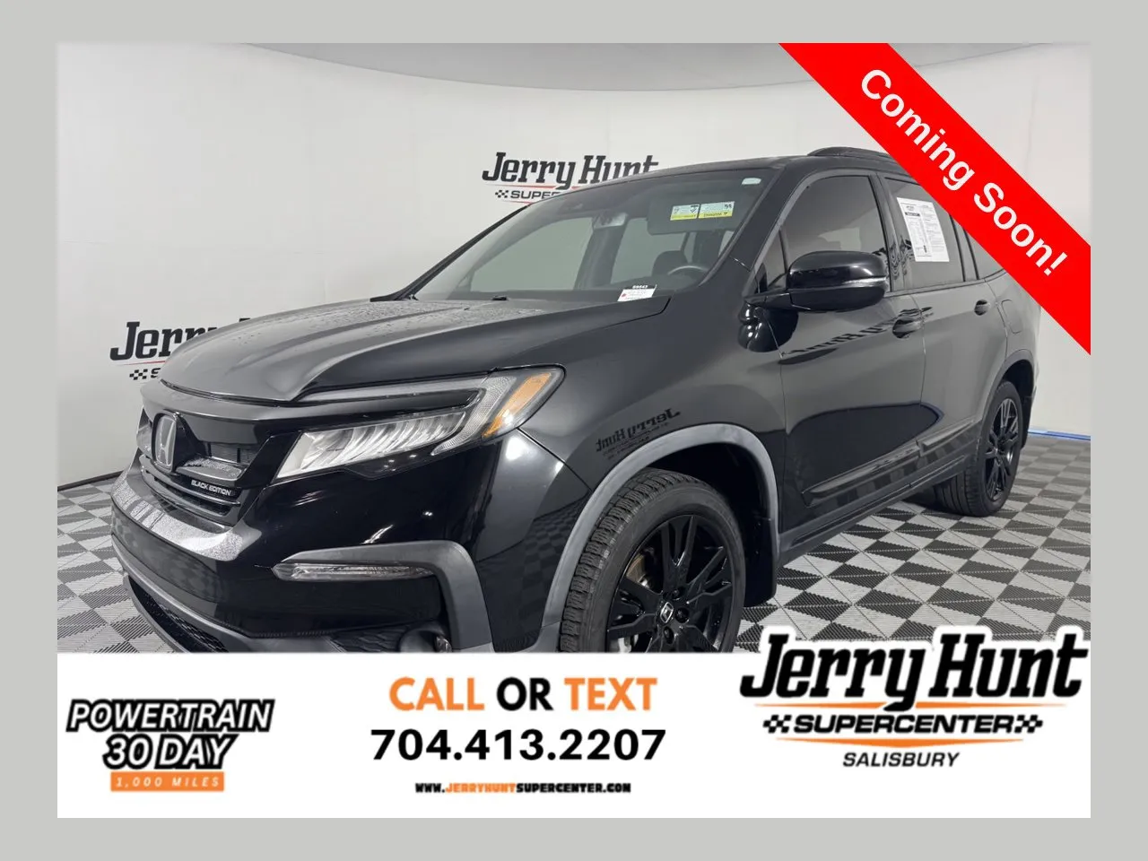 Black 2022 Honda Pilot Black Edition for sale in Salisbury, NC