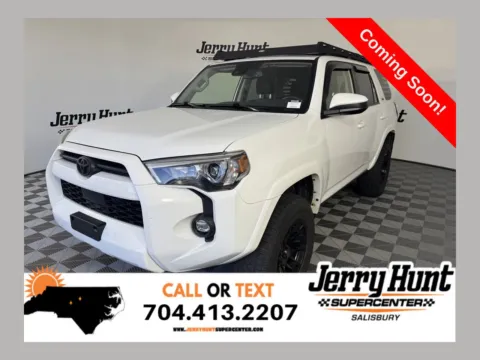 White 2021 Toyota 4Runner SR5 for sale in Salisbury, NC