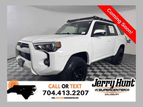White 2021 Toyota 4Runner SR5 for sale in Salisbury, NC