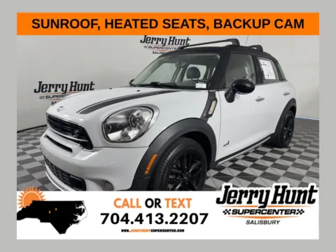 White 2016 MINI Cooper S Countryman for sale in Salisbury, NC