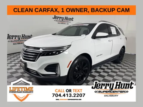 White 2022 Chevrolet Equinox Premier for sale in Salisbury, NC