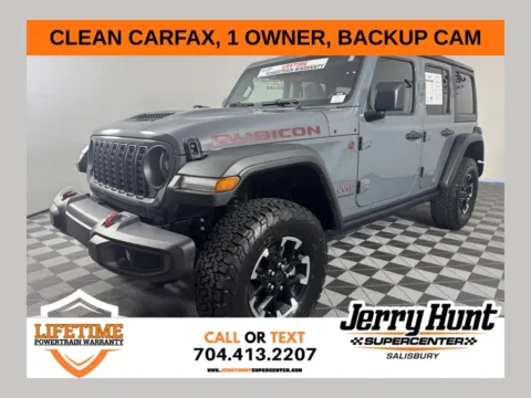 Gray 2026 Jeep Wrangler Rubicon for sale in Salisbury, NC