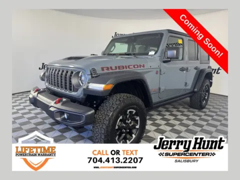 Gray 2026 Jeep Wrangler Rubicon for sale in Salisbury, NC