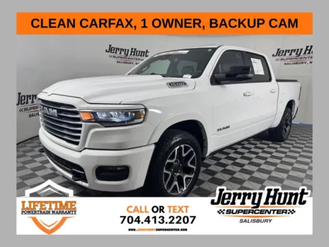 White 2026 Ram 1500 Laramie for sale in Salisbury, NC