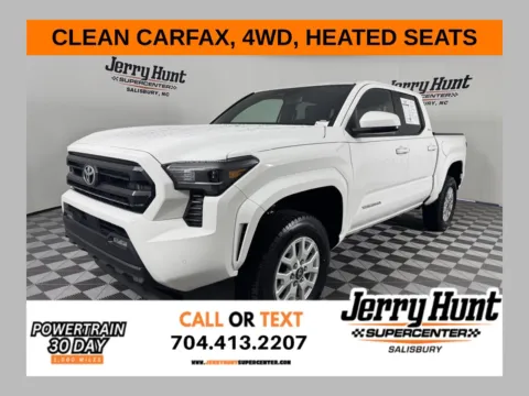 White 2024 Toyota Tacoma SR5 for sale in Salisbury, NC