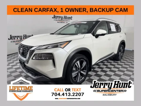 White 2023 Nissan Rogue SL for sale in Salisbury, NC