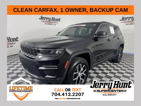 Black 2023 Jeep Grand Cherokee Limited for sale in Salisbury, NC
