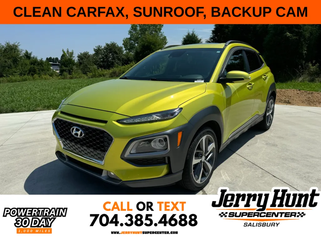 Used 2019 Hyundai Kona Limited for sale in Salisbury, NC at Jerry