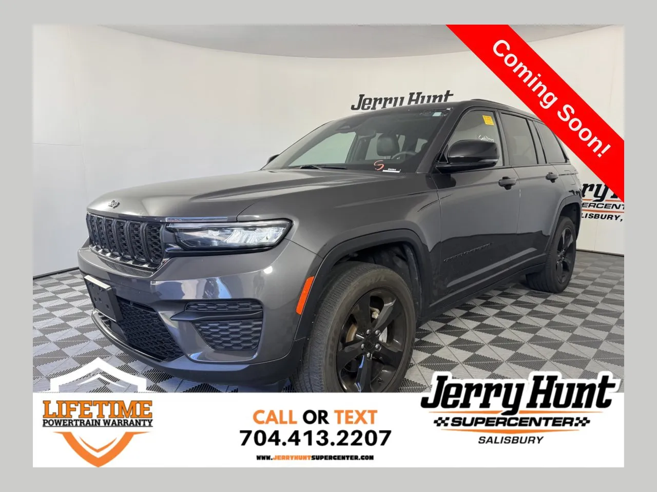 Gray 2023 Jeep Grand Cherokee Altitude X for sale in Salisbury, NC