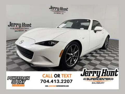 White 2021 Mazda Miata RF Grand Touring for sale in Salisbury, NC