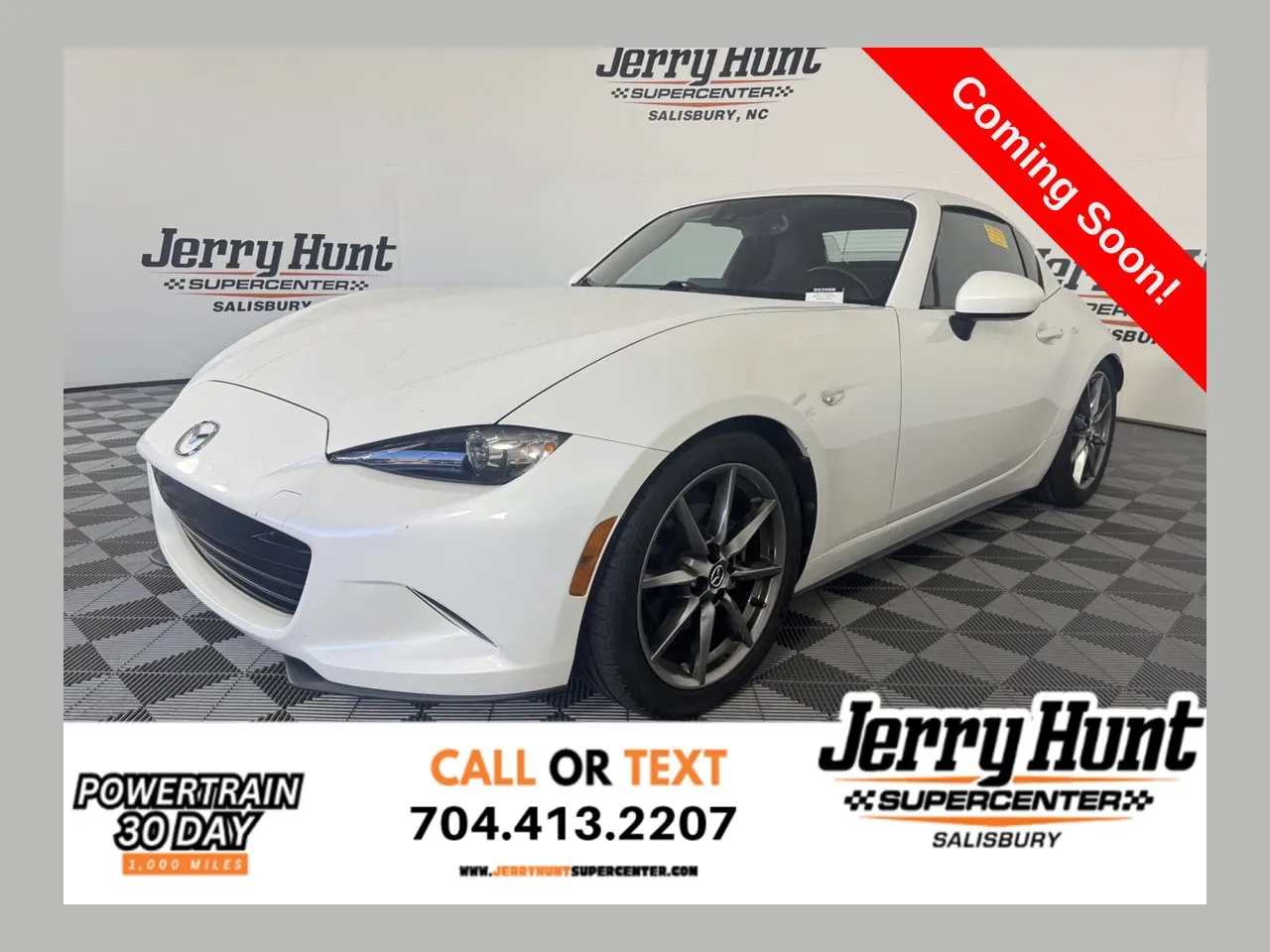 White 2021 Mazda Miata RF Grand Touring for sale in Salisbury, NC